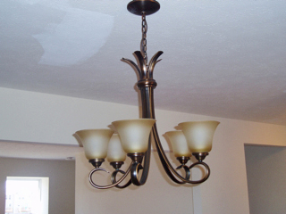 Upgraded Beacon Hill chandelier