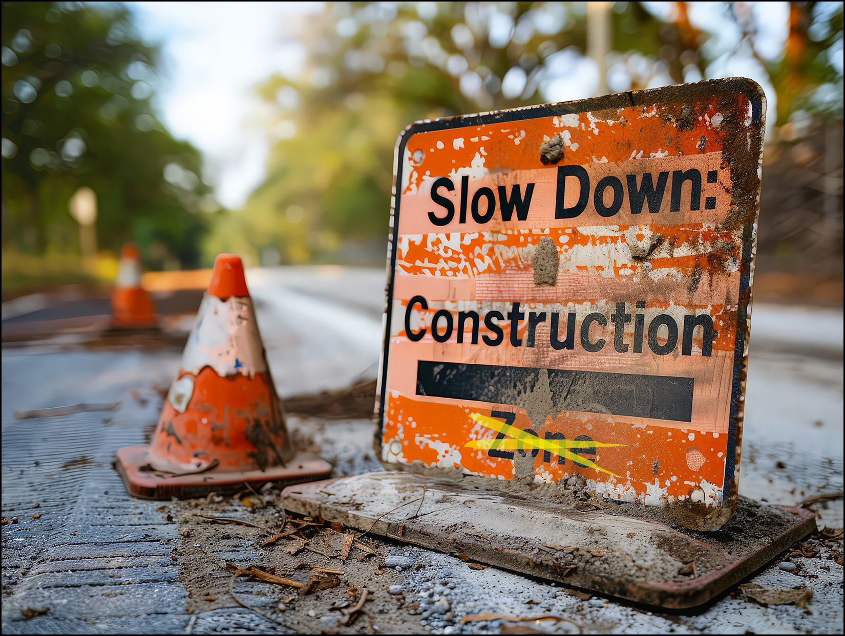 Slow Down Construction